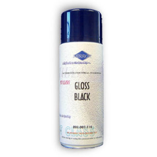 Gloss Black Aerosol spray paint 400 ml