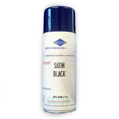 Satin Black Aerosol spray paint 400 ml