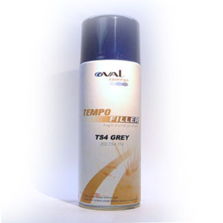 Acrylic primer Aerosol Tempo Filler Shades Ts4 mid grey spray paint 400 ml