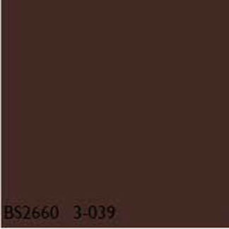 British Standard BS2660 3-039 CHOCOLATE