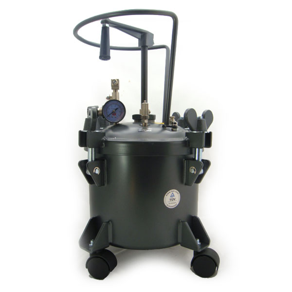 10 LT Paint Pressure pot Tank also Spraygun complete FMT6054